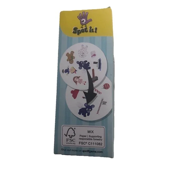 USAOPOLY Spot It! Rudolph Card Game Featuring Rudolph, Yukon Cornelius and Santa - Picture 3 of 7